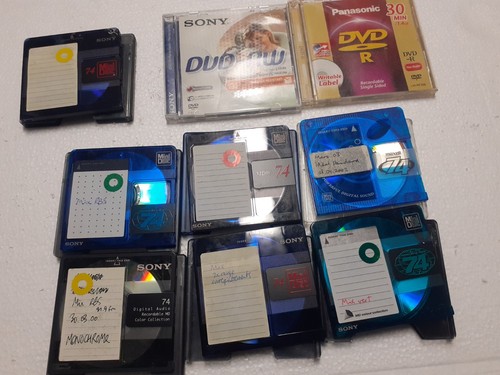 Lot minidisc recorder sony - recorder,