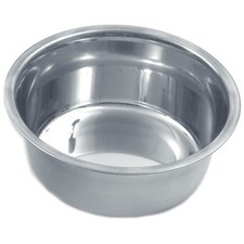 Gamelle en inox 1.6 litre, ø 21 cm,  pour chien
