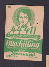 Ancienne  étiquettes