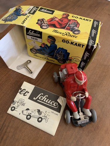 Miniature schuco kart - miniature, rouge