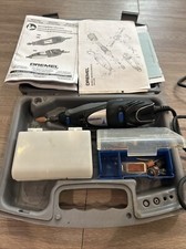 Dremel 300 Series Variable Speed Corded Electric Rotary  case  - Extras Tested