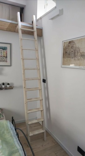échelle montant bois - en,
