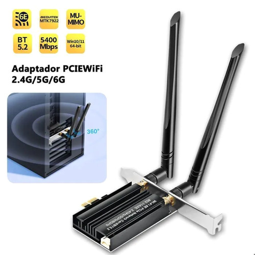 Carte réseau wifi pcie - carte,