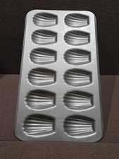 Gobel Non-Stick 12 Madeleines Baking Sheet - 9 1/16" x 8 7/8"