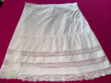 Ancien jupon époque 1900 en