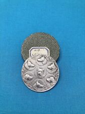 Canine Society Medal in SILVER BRONZE Signed L CARIAT Dog Collection 5cm