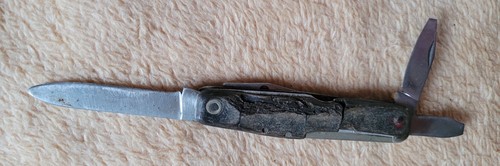 Ancien couteau multifonction - ancien,