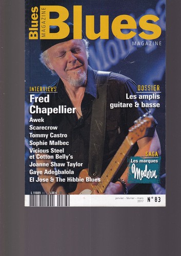 Blues magazine fred - blues, n°83