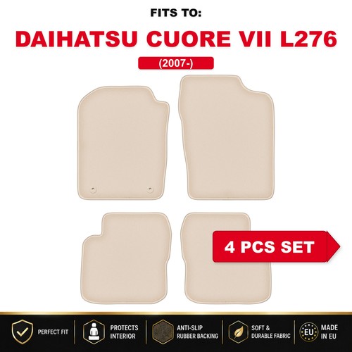 Tapis sol velours beige - tapis,