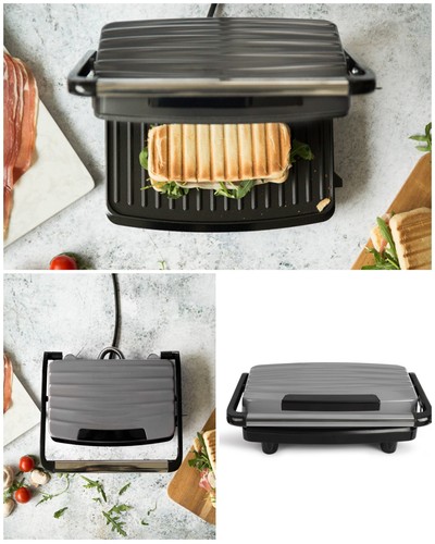 Grill viande panini gris - -,