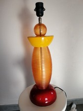 lampe  des années 1980 orange