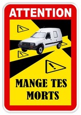 STICKER MANGE TES MORTS C15