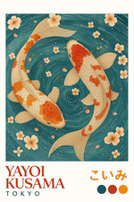 AFFICHE POSTER - Yayoi Kusama