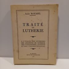 ROUSSEL André « Traité de