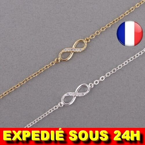 Bracelet chaine infinity - chaine,