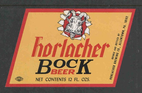 Horlacher bock beer oz - bock,