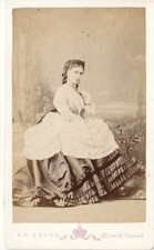 Marquise des Roys d'Eschandelys née Parent Photo CDV Lejeune Paris circa 1870