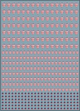 Décalcomanie à l'eau, 1:43