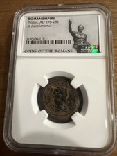 Roman Empire Probus AD 276-282 BI Aurelianianus NGC Certified Ancients