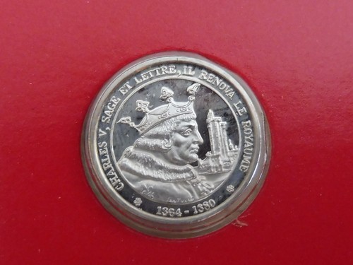 Superbe mini médaille - superbe, argent