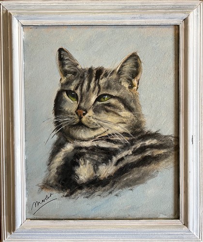 Tableau xxe portrait chat - xxe,