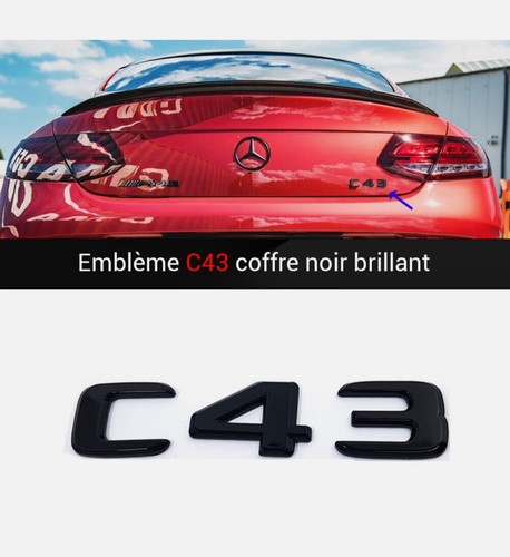 Logo insigne arrière - arrière, noir