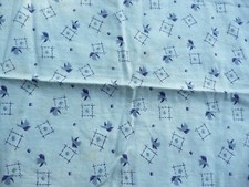 antique vintage floral cotton hair fabric for patchwork sewing or other
