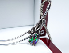 925 Silber Collier Vintage