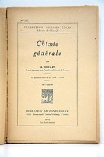 BOUZAT Chimie générale 1948