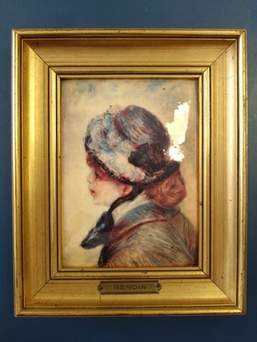 Tableau vintage helca émail - tableau,