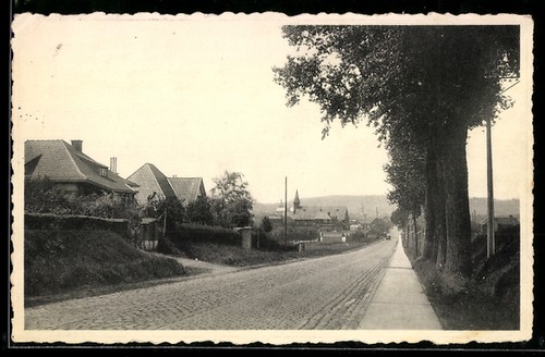 Cpa ronse barrière fer - barrière, de