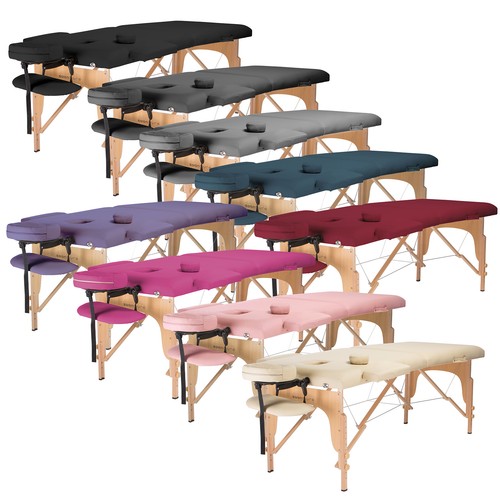 Portable massage table with - massage,