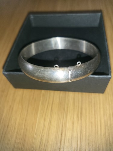 Bracelet ancien argent massif - bracelet,