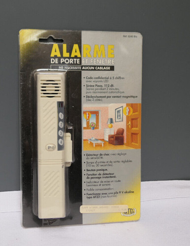 Alarme porte extel ref 6240 - porte,