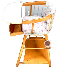 Hochsitz child with game table 1950s, vintage high chair