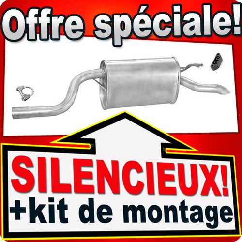 Silencieux arriere pour fiat - arriere,