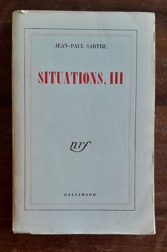 Jean paul sartre situation - sartre,