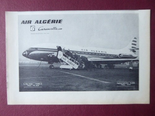 1960 pub cgta air - air, algerie