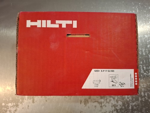 1200 clous hilti 17mx 17mm - hilti, x-p