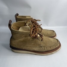 Yuketen Maine Guide 6 Eye Suede Leather Boots EXCELLENT Shape  Size M12E