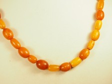 COLLIER ANCIEN AMBRE NATUREL