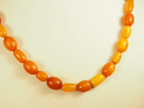 Collier ancien ambre - ancien,