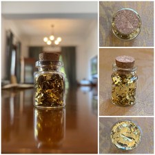 Fiole Bouteille Or Pur 24k