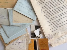 ww1 militaria lot correspondance de JULES LEURQUIN en CHINE 16e coloniale 1911