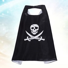  1PC Pirate Cape Halloween Habille Cosplay Cloak Party Costume pour Enfants