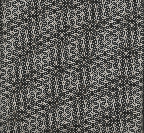 Tissu japonais asanoha - tissu, étoile
