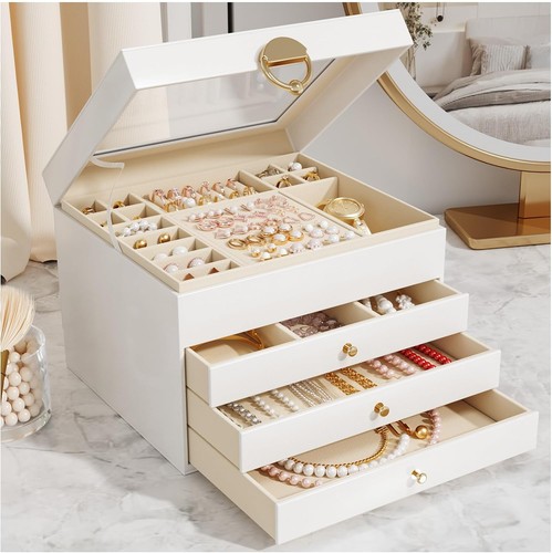 Orderlygo grande boîte bijoux - grande,