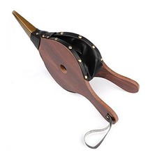 Vintage  Soufflet à Main Marron Foncé Ventilateur de CheminéE PoêLe Traditi6688