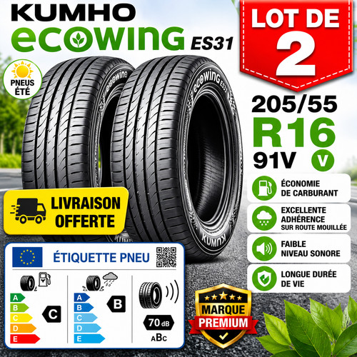 Pneus kumho ecowing es31 - pneus,