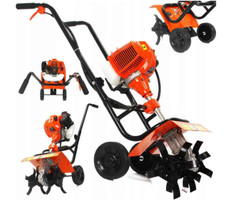 Motobineuse Thermique à essence Demon 37 cm 2600 W 5,2 KM